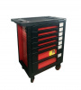 Тележка с набором инструментов220пр(черно-красная)и пластиковой защитой корпуса+2боковые перфорации4. Большой выбор на сайте Трейдимпорт