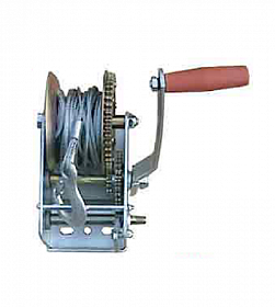 На сайте Трейдимпорт можно недорого купить Лебедка ручная (металлический трос) 272 кг SHTELWHEEL TRT1061C. 